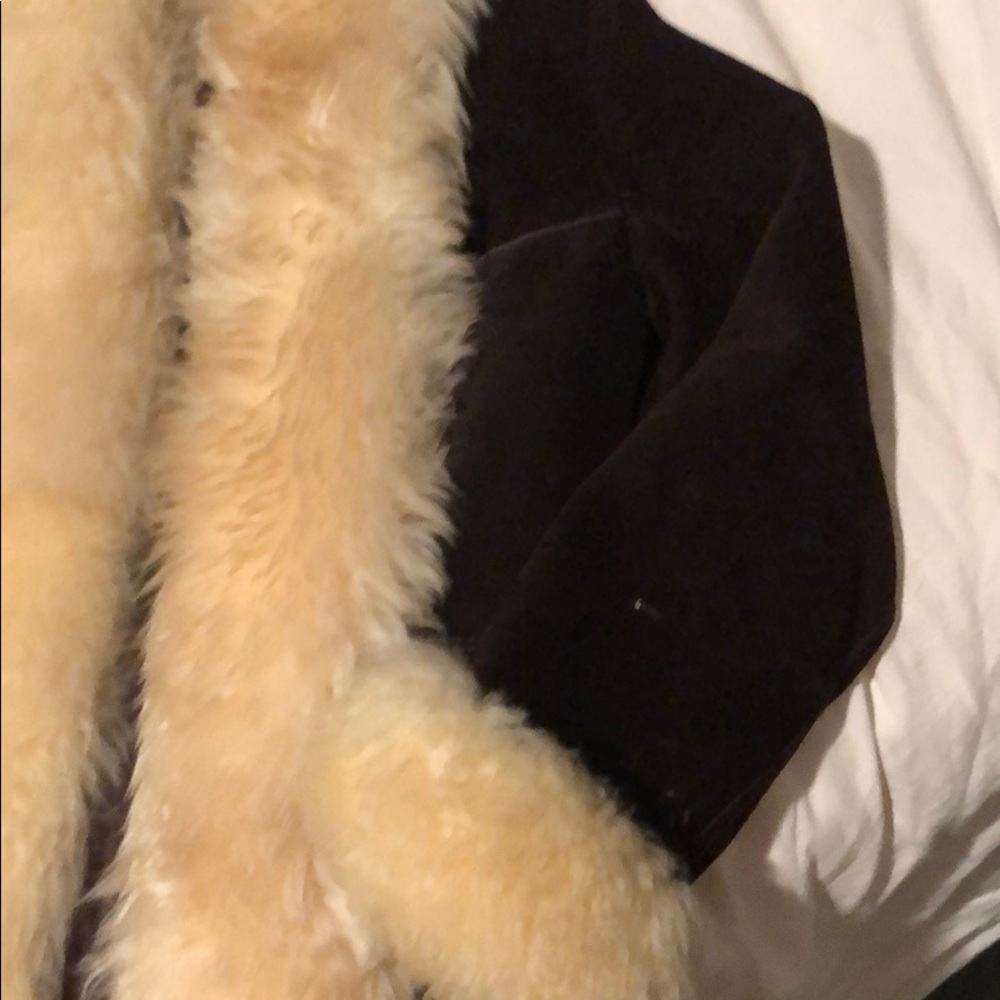 Penny Lane leather and lamb coat - Picture 5 of 8